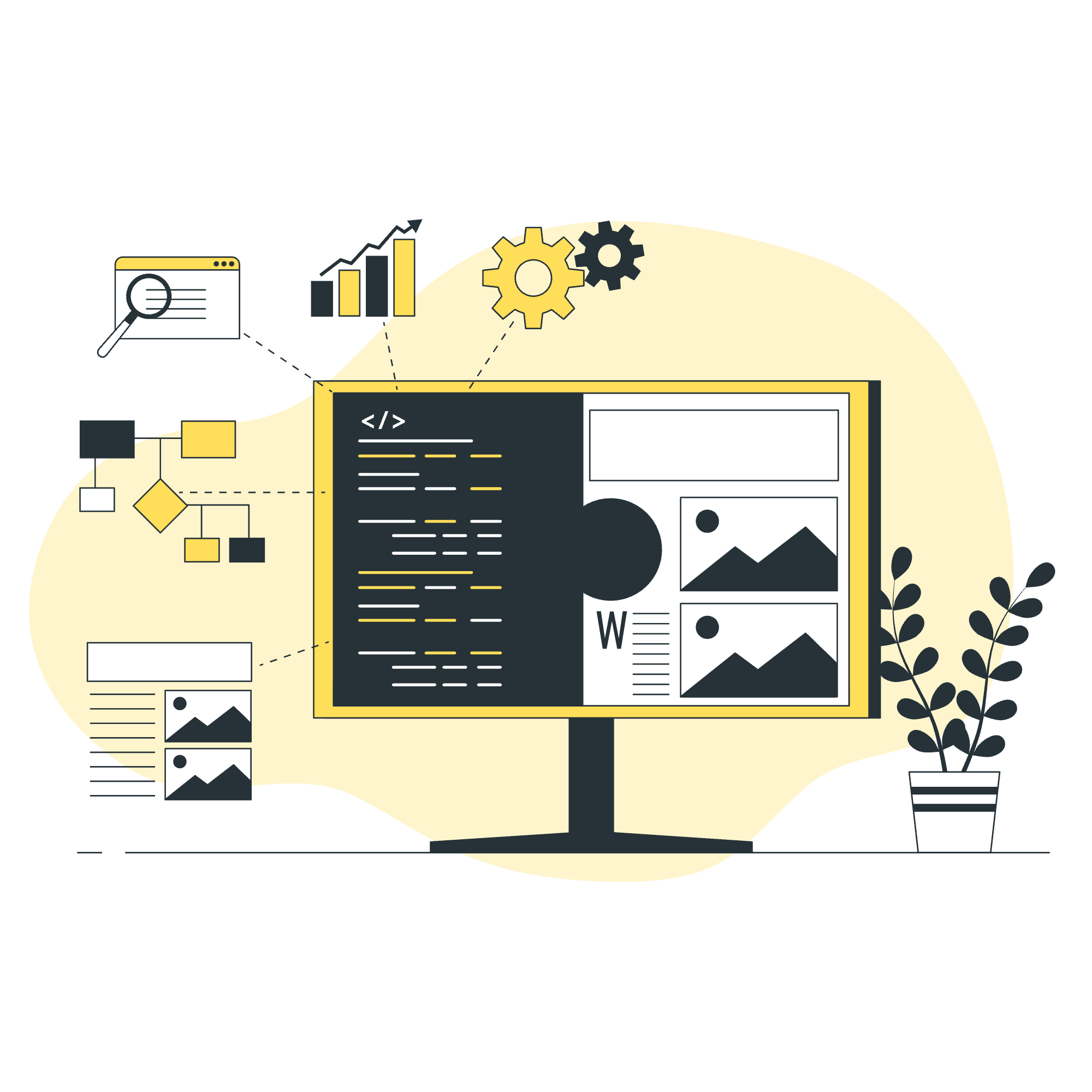 Image développement web